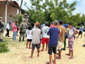 Donos de Barracas na Lagos do Portinho tentam parar a obra de revitalização e alegam irregularidades.